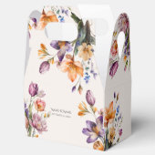 カラフル春の花優先ボックス フェイバーボックス (オープン)