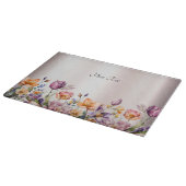 カラフル春の花板 カッティングボード (角)