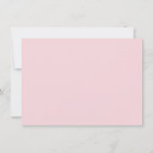 カラフル春の花100誕生日 サンキューカード (裏面)