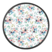 カラフル春の花 アイスホッケーパック (正面)