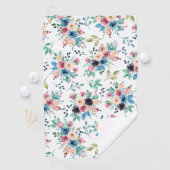 カラフル春の花 ゴルフタオル (インサイチュ)