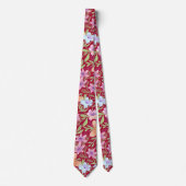 カラフル春の花 ネクタイ (正面)
