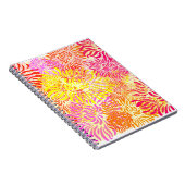 カラフル春の花 ノートブック (右側)