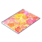 カラフル春の花 ノートブック (左側)