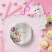 カラフル春の花 ペーパーボウル (パーティー)