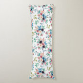 カラフル春の花 ボディピロー (正面縦)