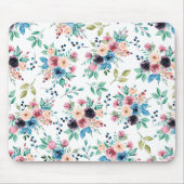 カラフル春の花 マウスパッド (正面)