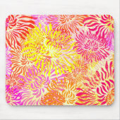 カラフル春の花 マウスパッド (正面)