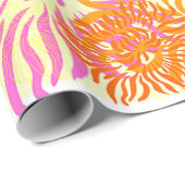 カラフル春の花 ラッピングペーパー (ロールコーナー)