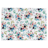カラフル春の花 ラージペーパーバッグ (裏面)