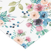 カラフル春の花 ロングテーブルランナー (コーナー)