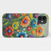カラフル春の花 Case-Mate iPhoneケース (裏面(横))