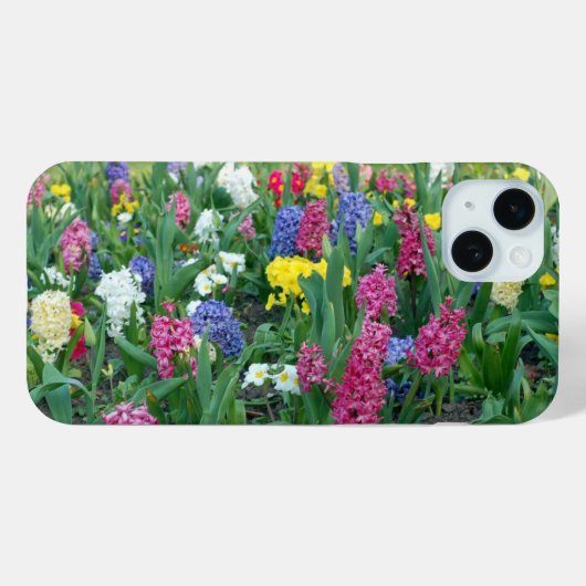 カラフル春の花 Case-Mate iPhoneケース (裏面 (横))