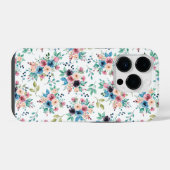 カラフル春の花 iPhoneケース (裏面横)