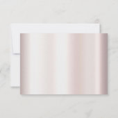 カラフル春の花RSVPカード 出欠カード (裏面)