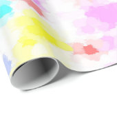 カラフル春パターン ラッピングペーパー (ロールコーナー)