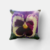カラフル春パンシー クッション (裏面)