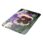 カラフル春パンシー バスマット (アングル)