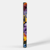 カラフル春パンジーと宝石 Case-Mate iPhoneケース (裏面 / 右)