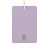 カラフル春フローラバイブル聖なる書物、 経典 カーエアーフレッシュナー (裏面)