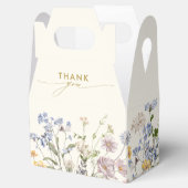 カラフル春ワイルドフラワーメドーゴールデン結婚ズ フェイバーボックス (オープン)