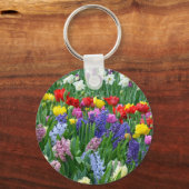 カラフル春花園 キーホルダー (正面)