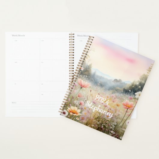 カラフル春草地 プランナー手帳 (ディスプレー)