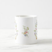 カラフル春野の花 | 愛おばあちゃん コーヒーマグカップ (中央)