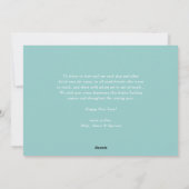 カラフル書道素朴写真新年おめでとう シーズンカード (裏面)