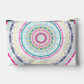 カラフル曼荼羅 アクセサリーポーチ (裏面)