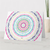 カラフル曼荼羅 カード (裏面)