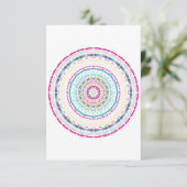 カラフル曼荼羅 サンキューカード (スタンド正面)