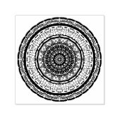 カラフル曼荼羅 セルフインキングスタンプ (デザイン)