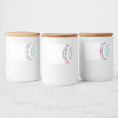 カラフル曼荼羅 フードラベル (ボトル)