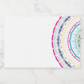 カラフル曼荼羅 フードラベル (シングルラベル)