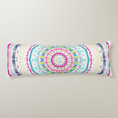 カラフル曼荼羅 ボディピロー (裏面)