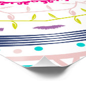 カラフル曼荼羅 ポスター (コーナー)