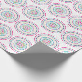 カラフル曼荼羅 ラッピングペーパー (角)