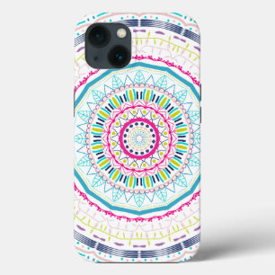 カラフル曼荼羅 iPhone 13ケース