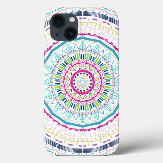 カラフル曼荼羅 Case-Mate iPhoneケース (裏面)