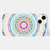 カラフル曼荼羅 Case-Mate iPhoneケース (裏面 (横))