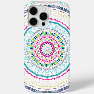 カラフル曼荼羅 iPhone 15 PRO MAXケース