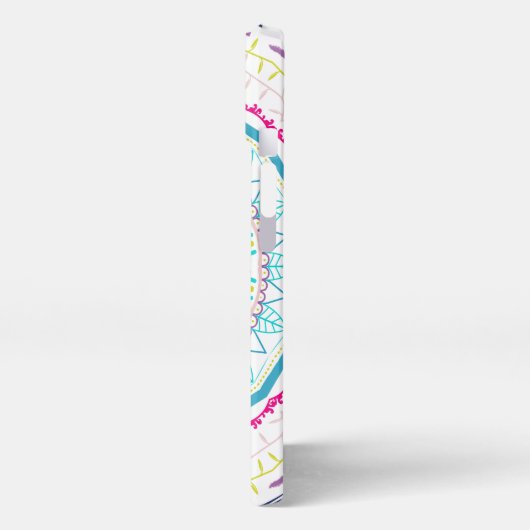 カラフル曼荼羅 iPhoneケース (左側面)