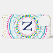 カラフル曼荼羅 iPhoneケース (裏面横)