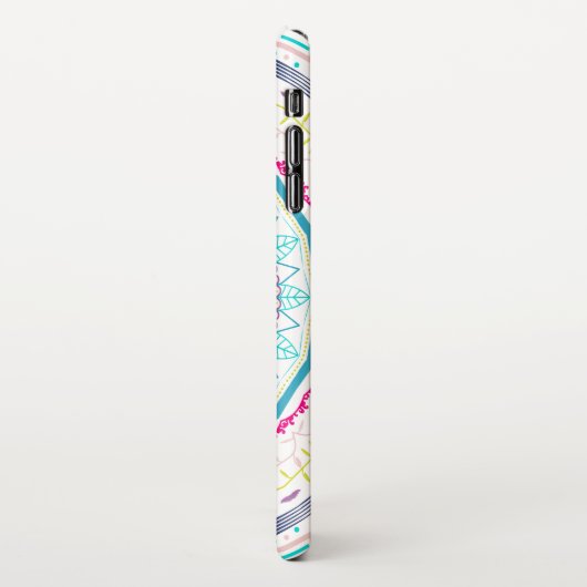 カラフル曼荼羅 iPhoneケース (左側)