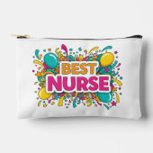 カラフル最高のナースバッグ アクセサリーポーチ (正面)