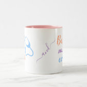 カラフル最高のナース ツートーンマグカップ (中央)