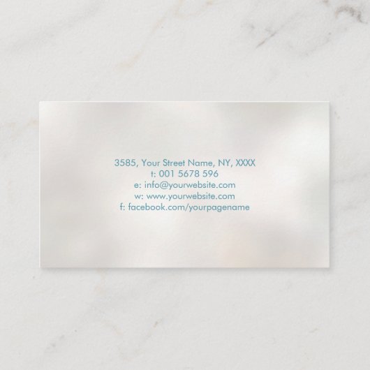 カラフル月の木 名刺 (裏面)