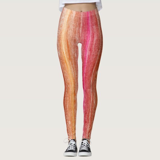 カラフル木材 レギンス (正面)