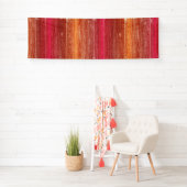 カラフル木材 横断幕 (インサイチュ)